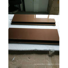 Wooden MDF Chocolate Lacquer Kitchen Cabinet Door with Edge Banding (zhuv)